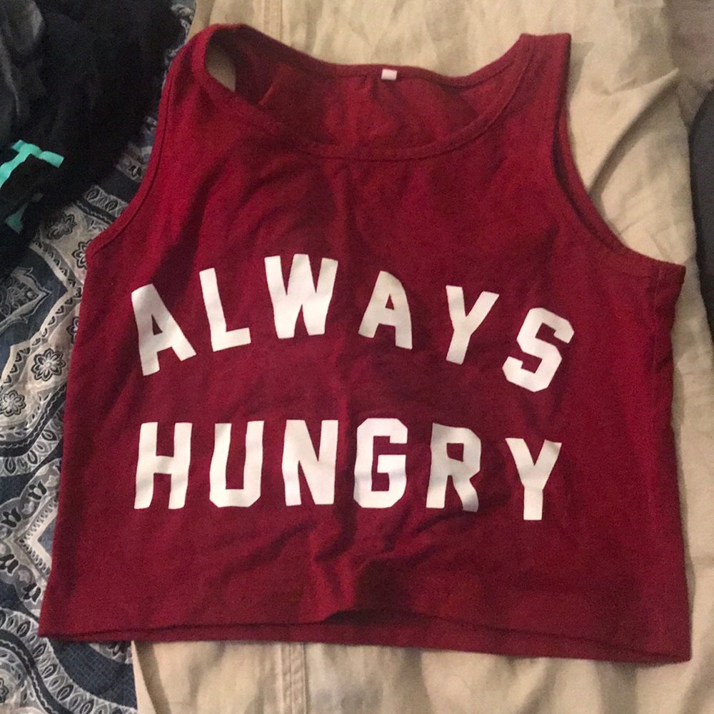 Workout crop top